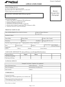 Job Application Form - Natsteel