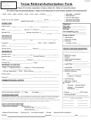 Texas Referral Authorization Form