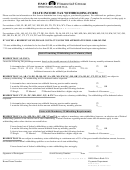 State Income Tax Withholding Form - Bmo Harris Bank N.a