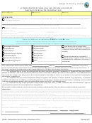 Authorization Form For Use Or Disclosure Of Protected Health Information - Sedgwick County, Kansas