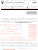 Dekalb County 2010 Application For Basic Homestead Exemption/assessment Freeze