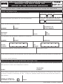 Fillable Form Dof-911 - Request For Help From The Office Of The Taxpayer Advocate Printable pdf