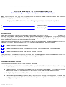 Form 9765- Oregon Health Plan Continuation Notice