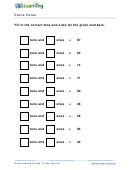 Identifying Place Value Worksheet A5