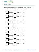 Identifying Place Value Worksheet A2