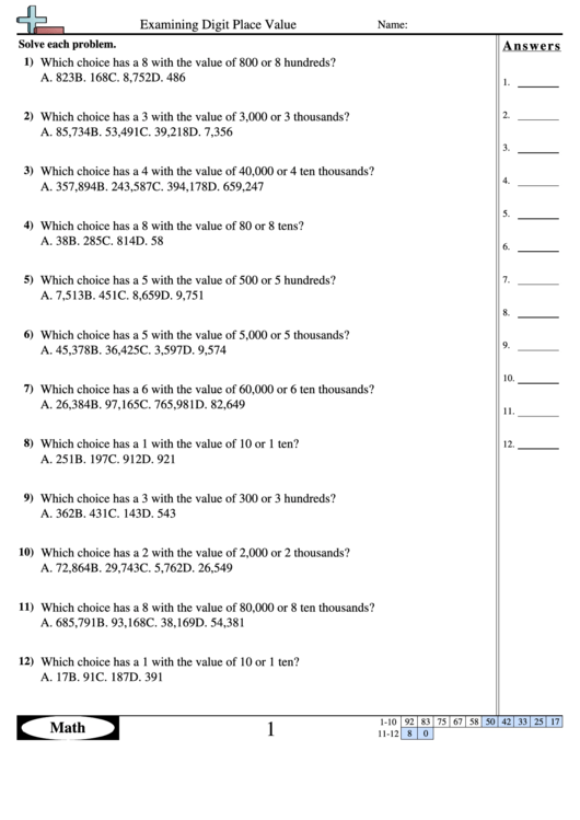examining-digit-place-value-worksheet-with-answer-key-printable-pdf-download