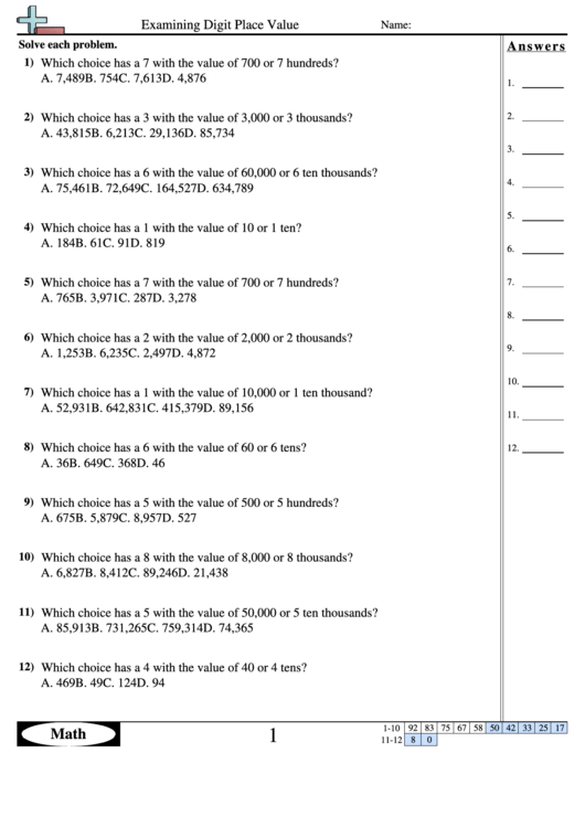 examining-digit-place-value-worksheet-with-answer-key-printable-pdf-download