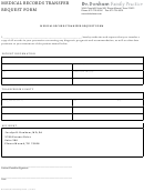 Medical Records Transfer Request Form
