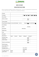 2013 New Patient Registration Form
