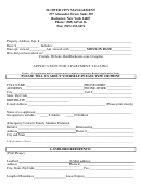 Application For Apartment Leasing