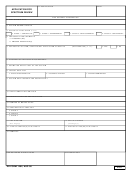 Dd Form 1494 - Application For Spectrum Review