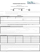 Extended Health Claim Form Pacific Employee Benefits