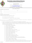 Volunteer Affidavit Form