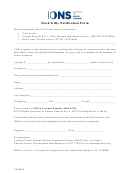 Stock Gifts Notification Form - Institute Of Noetic Sciences