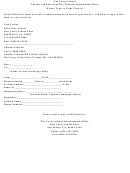 The Carey School Charles Schwab Securities Transfer Information Form