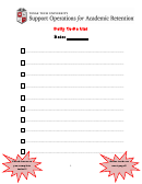 Daily To Do List Date Printable pdf