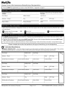 Fillable Form Gr-Tr-Bene-Emp1_pearson - Metlife Group Term Life Insurance Beneficiary Designation - 2015 Printable pdf