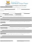 Medically Supervised Weight Loss Documentation - Assessment And Treatment Plan For Obesity