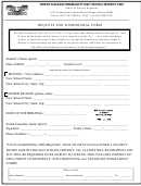 Request For Withdrawal Form Elementary And Middle School