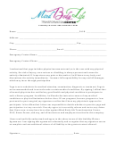 Class Liability Waiver And Release Form