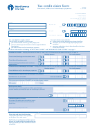 Fillable Form Ir526 - Tax Credit Claim Form Printable pdf