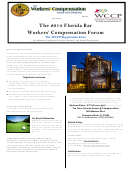 The 2014 Florida Bar Workers Compensation