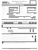 Bee Square Tax Service New Client Form