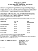 2015 Room Rental Application - Malden Public Library Printable pdf
