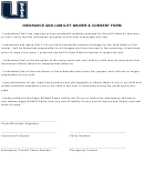 Insurance And Liability Waiver Consent Form