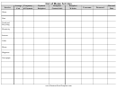Home Services Expenses Spreadsheet Template