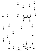 Kitty Cat Dot-to-dot Sheet