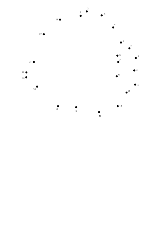 Fish Dot-To-Dot Sheet Printable pdf