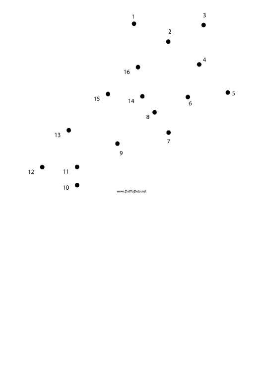 Star Dot-To-Dot Sheet Printable pdf