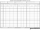 Form Ics 218 - Support Vehicle Equipment Inventory Form