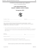 Usps Resubmitted Sight Verification Form