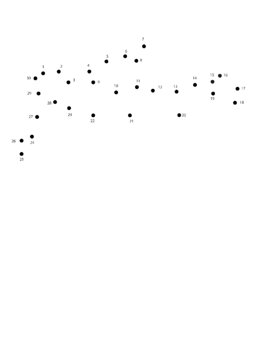 Swimming Dot-To-Dot Sheet Printable pdf