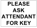 Ask For Key Sign