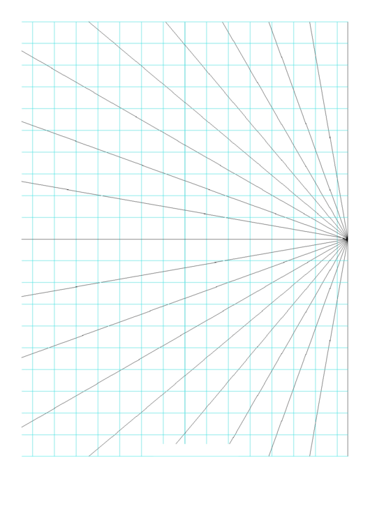 Centimeter Grid Paper With Ten Degree Vectors Printable pdf
