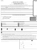 County Of Alameda Substitute Irs Form W-9 - Request For Taxpayer Identification Number And Certification - 2009