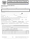 Registration Form Hudson Valley Community College