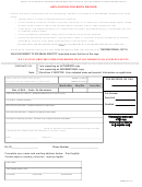 Application For Birth Record And Notarized Certificate