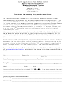 Transition Partnership Program Referral Form