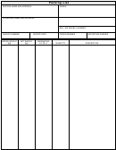 Packing List And Commercial Invoice Blank Template