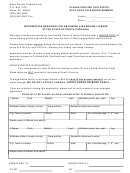 Marriage Application Form Aiken County Government