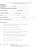 Application For Proposed Tenant Printable pdf