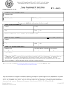 Pa-406 - Texas Department Of Agriculture - Pesticide Applicator Change Of Information