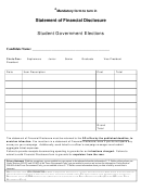 Financial Disclosure Form - The University Of Texas At Dallas