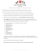 Scholarship Program Instruction Form - Kroc Center Of Philadelphia