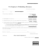 Form W-4 - Employee's Withholding Allowances - Minnesota State University