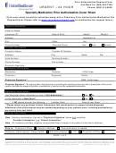 United Healthcare - Urgent - 24 Hour - Specialty Medication Prior Authorization Cover Sheet